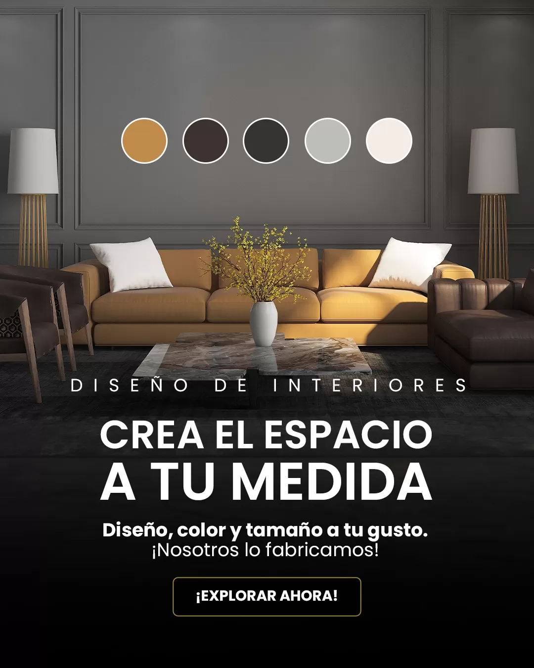 Banner mobile crea tu espacio muebles panama taylor decor design